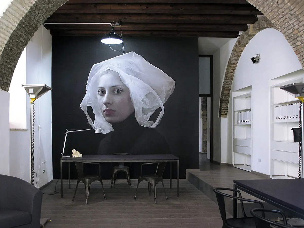 Dettaglio di finiture e materiali di progetto